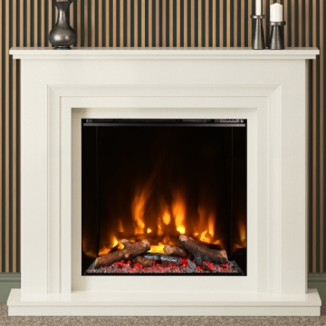 Elgin & Hall Kudosa 54" Arteon 750-3SP Electric Marble Fireplace Suite Elgin & Hall Kudosa 54" Arteon 750-3SP Electric Marble Fireplace Suite