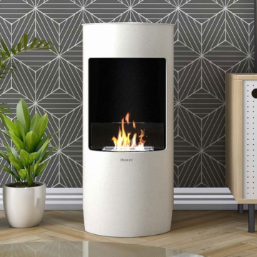 Henley Paris White Bio Ethanol Stove