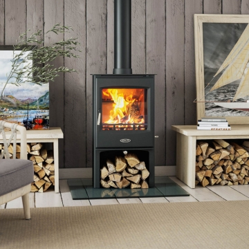 Henley Lincoln 5 Log Store Wood Burning Stove Henley Lincoln 5 Log Store Wood Burning Stove