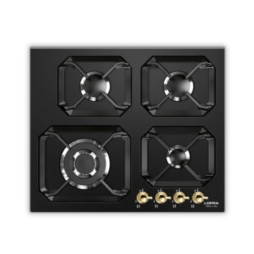 Lofra Dolcevita 60cm Gas Hob, Black