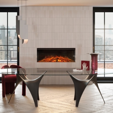 La Nordica Lumen 1200 Built-In Electric Fire, Frontal