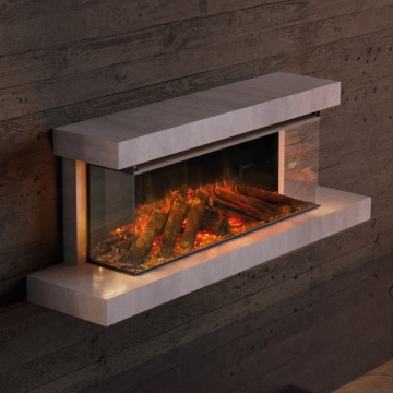 La Nordica Lumen 1200 Wall-Mounted Electric Fire