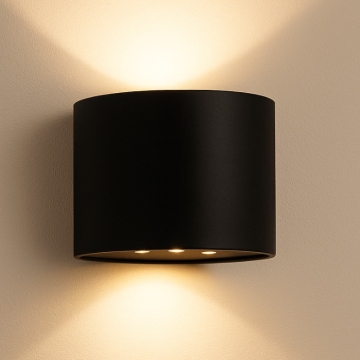 Zoluna Marga Round Solar Wall Light