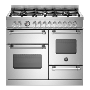 Bertazzoni Master Series 100cm Dual Fuel, Stainless Steel