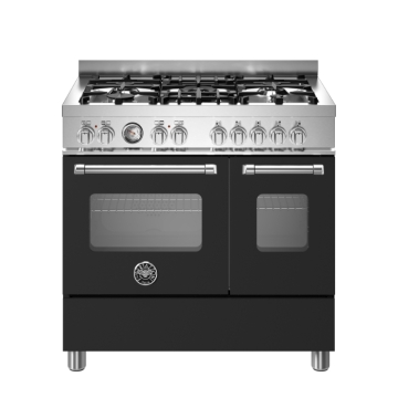 Bertazzoni 90cm Master Series Dual Fuel Twin Cooker