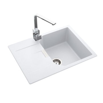 Mayon MAY690CW White Igneous Granite Sink Angled Mayon MAY690CW White Igneous Granite Sink Angled
