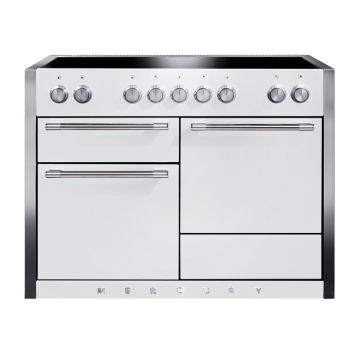 AGA Mercury 1200 Snowdrop Induction Electric Range Cooker