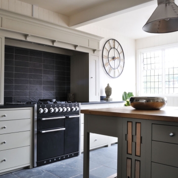 Mercury 1000 Ash Black Dual Fuel Range Cooker