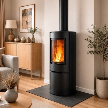 Mi-Fires Poppy Contemporary Stove