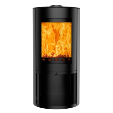 Mi-Fires Rondo With Logstore Wood Burning Eco Stove