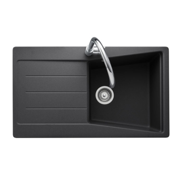 Mica MIC860AS Black Igneous Granite Sink Mica MIC860AS Black Igneous Granite Sink