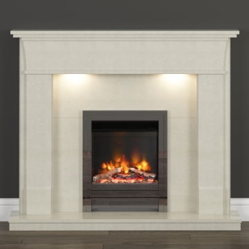 Elgin & Hall Millington 54" Marble Fireplace, Regal