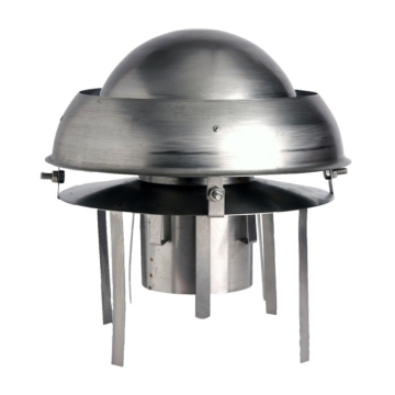 MI-FLEX Euro Mini Pot Hanging Cowl - Stainless Steel