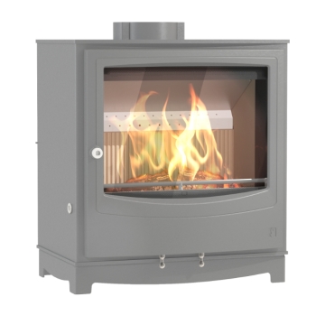 Arada Farringdon Large Eco Design Ready Multi Fuel / Wood Burning Stove, Mist