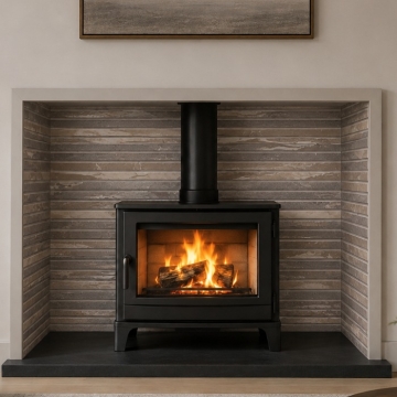 Gallery Mocha Fireplace Chamber