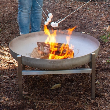 Moodz 100cm Square Feet, Stainless Steel