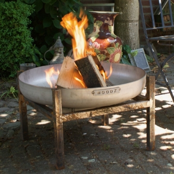 Moodz 80cm Square Feet, Carbon Steel - Stand Only