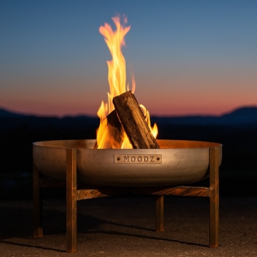 Moodz 60cm Square Feet, Carbon Steel