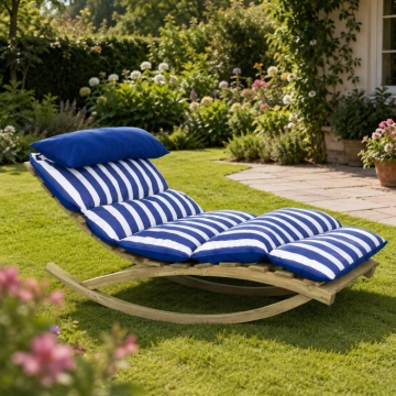Amazonas Rocking Lounger, Navy