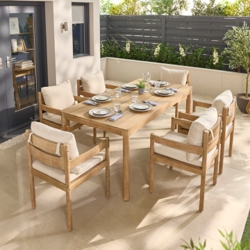 Nestune 8 Seater Outdoor Dining Set