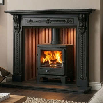 Penman 60" Newport Cast Iron Fireplace Surround