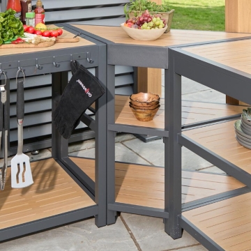 Grillstream Sanctuary Oak Angled Corner Unit