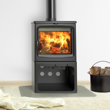 Saltfire Bignut 5 Tall Eco Design Ready Wood Burning Stove Saltfire Bignut 5 Tall Eco Design Ready Wood Burning Stove