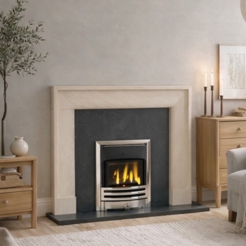 Penman Arlington Natural Limestone Fire Surround