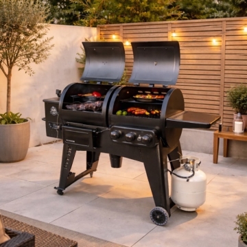 Navigator 1230 Gas & Pellet BBQ