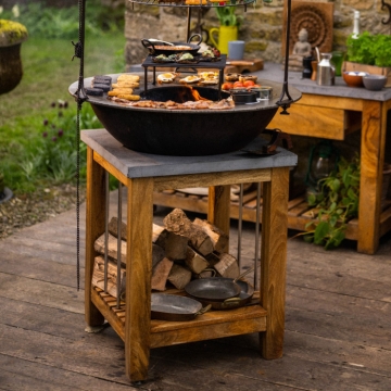 Plancha Kadai with Shield