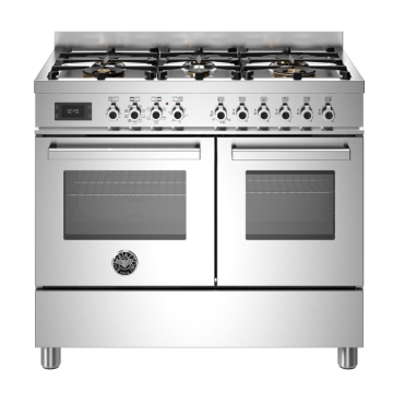 Bertazzoni Professional Series 100cm Range Cooker, Stainless Steel