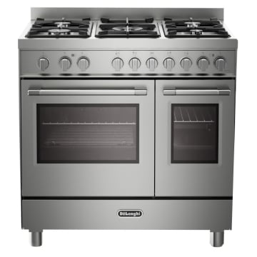 DeLonghi 90cm Professional Twin Cavity Gas Range Cooker