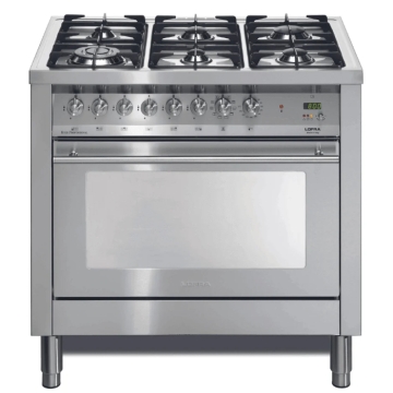 Lofra Professional 90cm 6-Burner Dual Fuel Range Cooker