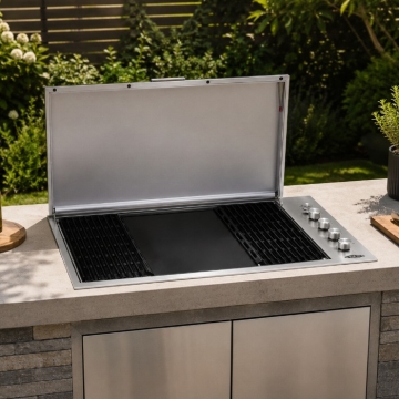 Beefeater Proline Series 6 Burner Flat Lid Built-In BBQ