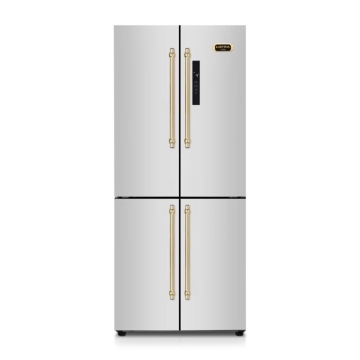 Lofra Dolcevita 83cm Quattroporte 4 Door Fridge Freezer, Stainless