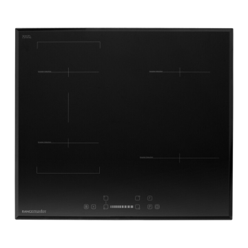 Rangemaster RMB60HPEIBLGL/ Eclipse 60cm Induction Hob, Black Glass