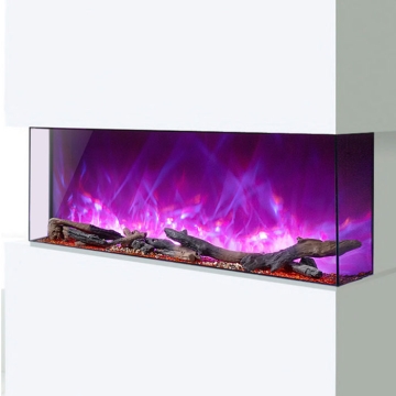 AGA Rayburn Stratus Tru View 125 - 3 Sided Built-In Electric Fire