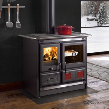 La Nordica Rosa L Steel Woodburning Cooker 