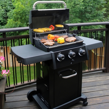 Broil King Royal 320 'Shadow' Gas BBQ Lifestyle