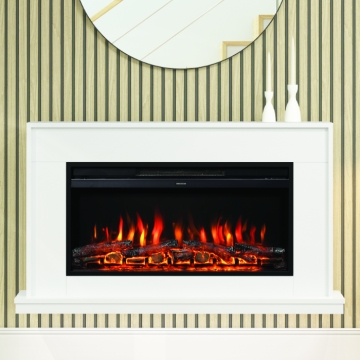 FLARE Salehurst 52" Electric Fireplace Suite