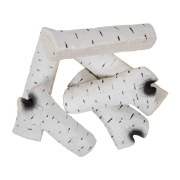 Scandiflames Ceramic Birchwood Logs