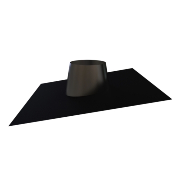 Lead Free Roof Flashing - 5" Twinwall Flue (125mm)