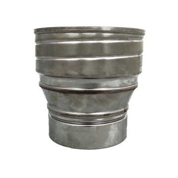 Screw-FIX Increaser Flue Liner Adaptor 175mm (7") Rigid To 200mm (8") Flex
