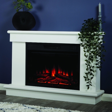 Suncrest Tenby 38" Electric Fireplace Suite