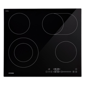 Stoves SEH602SCTC 60cm Black Ceramic Hob
