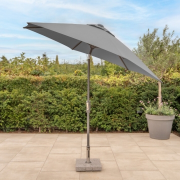 Kettler 3.0m Wind Up Parasol with Auto Tilt & Night Cover