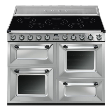 Smeg Victoria TR4110IX2 110cm Induction Range Cooker, Stainless Steel