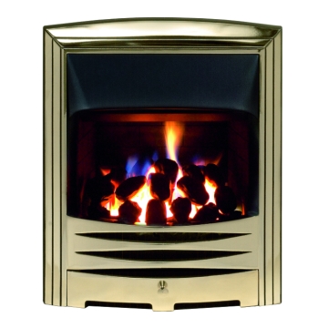 Gallery Solaris Inset Gas Fire Brass