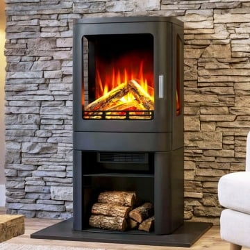 Celsi DLX Spectre LS Electric Stove with Log Store