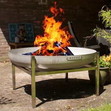 Moodz 60cm Square Feet, Stainless Steel